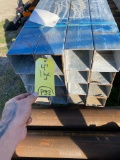 4' Sq tubing galv. 11 ga 16 pcs @ 6'-7.5 106ft.