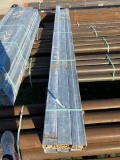 4' Sq tubing Galv. 11 gauge 6 pcs, 9-9.75' 65ft.