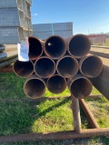 5 1/2' pipe 1/4' 10 pcs @ 21'  210ft.