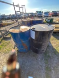 Lot of 2 -55 Gallon Barrels