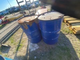 Lot of 2 -55 Gallon Barrels