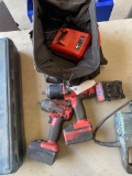 Snap on 1/2 & 3/8 18V Impact with 3 batteries & charger