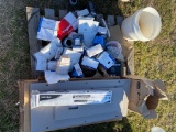1 Pallet breaker panesl and misc electrical