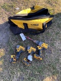 Bag of dewalt tools