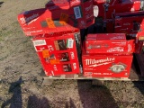 Bundle of Milwaukee power tools as is unknown condition