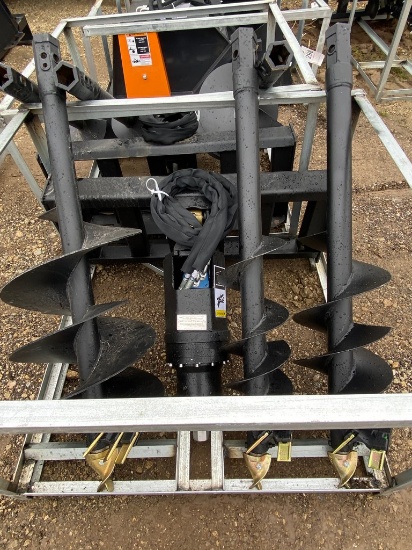 HD Quick Attach Auger with 3 bits