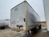2008 Great Dane Semi Box trailer has title