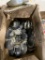 Box of Misc tools & castors