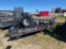 2023 East Texas Trailer 22' Flatbed Equipment Trailer single wheel 7K Axles with spare