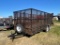 2013 16' Landscape Utility Trailer with title vin#0336