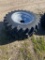 Two titon 9.5-20-r-1 Tractor Wheels & tires