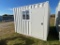 New 10' Storage/office container side door,window