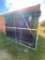 Galvanized steel fenc 10ft.Lx7ft. H 20 pieces fence panesl & 21 pcs post & connectors