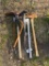 Bundle of axe & trailer jack