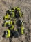 Bundle of ridgid Power tools parts as is