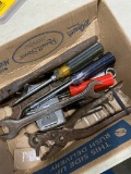 Box of misc tools