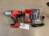 New Milwaukee 1/2 inch impact with 3.0 Battery & charger