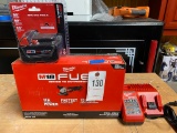 New Milwaukee Fuel Grinder with 5.0 Battery and Charger