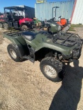 2016 Honda Fourwheeler 4x4 3216.1 hrs Runs has title