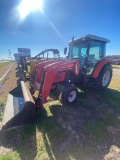 Massey 583 Cab Diesel 2WD Load 1800 hrs works as should