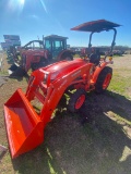 Kubota L3301 Hrs 4x4 Hydrostatic transmission,Diesel, nice has 330hrs.