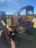 John Deere 550 Dozer Diesel 6 way blade runs and operates