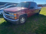 1997 Chevy 1500 Ext Cab shows 154K runs  & drives clean title