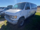 Ford E350 super Duty Van Runs & drives clean title
