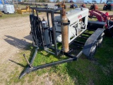 Lincoln Gas Welder,leads,bottles, runs but will not weld