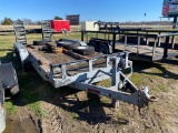 22' Equipment Trailer 3 7K Axles with ramps Bill of Sale
