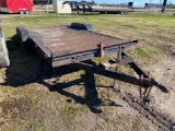2005 18' all Metal car Hauler has title