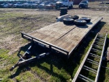 20' Car Hauler Damaged