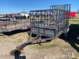 5x8 Utility Trailer with Gate