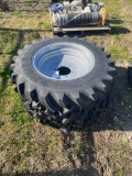 Two titon 9.5-20-r-1 Tractor Wheels & tires