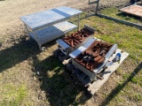 Commercial Stainless burner 2 Small and 1 large and stainless table
