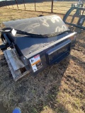 Wolverine skid steer Mini Sweeper