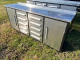 Steelman 10 drawer work bench with keys