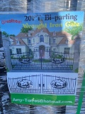 20' Bi Parting wrought iron Gate