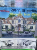 20' Bi Parting Wrought Iron Gate