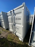 8' Storage office container side door & window