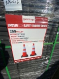 250 New PVC Safety Cones