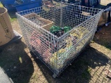 Wire Crate with tow ropes & safety harnesses