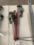 3 Ridgid Pipe Wrenches
