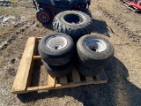 4 golf cart Wheels & tires & 2 ATV Wheels & tires