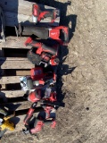 Bundle of Milwaukee Power tools Parts as is
