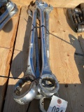 5 Large wrenches 4-2 1/4 & 1 2 5/16