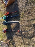 2 blowers,edger,weedeater unknown condition