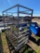 Large Metal Rack on Wheels