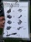New miva 9 pc mini Excavator attachment bundle