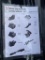 New miva 9 pc mini Excavator attachment bundle